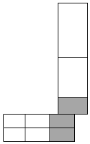 Grundriss des Gebäudekomplexes: Der graue Bereich ist die Wohnung