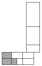 Grundriss des Gebäudekomplexes: Der graue Bereich ist die Wohnung