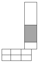 Grundriss des Gebäudekomplexes: Der graue Bereich ist die Wohnung